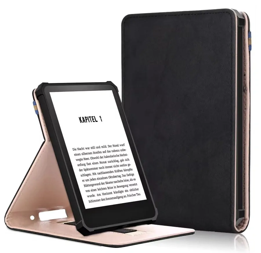 Armori Shelter H169 - puzdro so stojanom pre Amazon Kindle 2022 - čierne