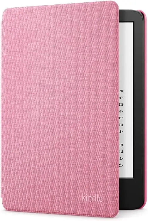 Originálne púzdro Amazon Kindle 2022 - K22FALP, PU koža, svetlo ružové