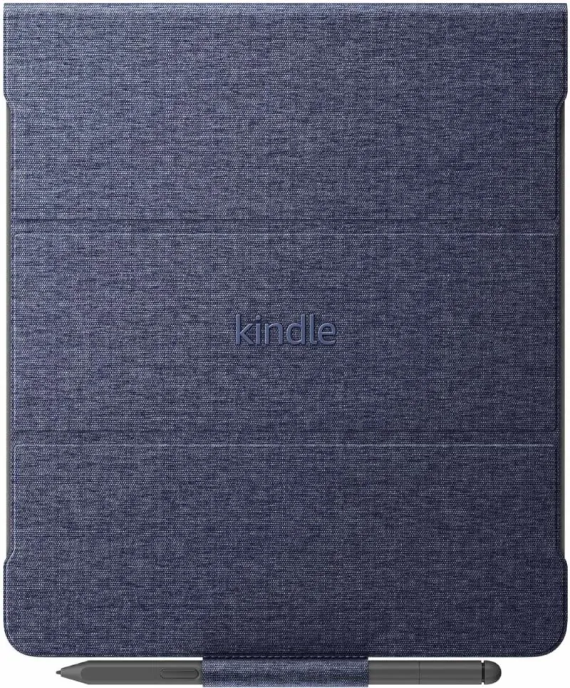 Originálne púzdro Amazon Kindle Scribe - KSFADB, PU koža, stojan, tmavo modré