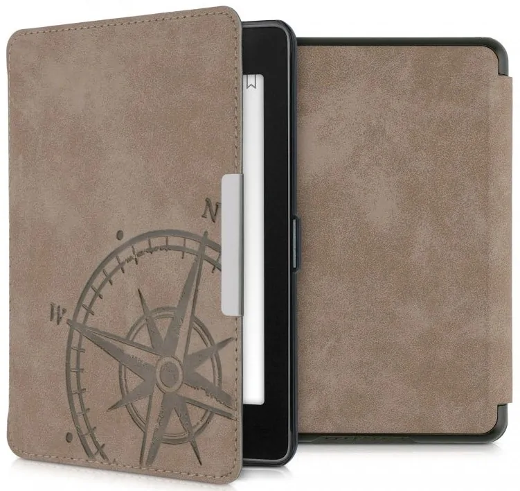 Puzdro KW Mobile - Navigational Compass - KW5492401 - pre Amazon Kindle Paperwhite 4 (2018) - hnedé