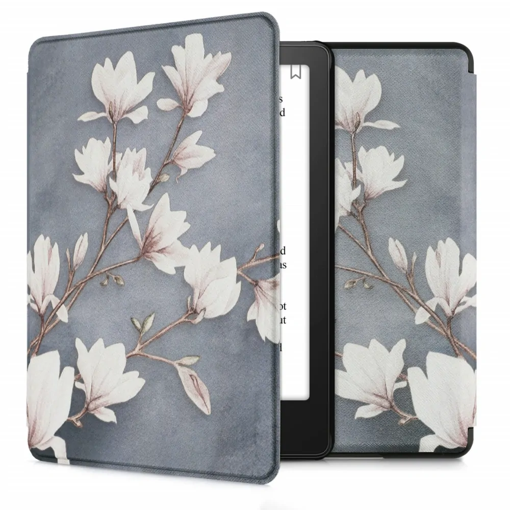 Puzdro KW Mobile - Magnolias II - KW5625602 - pre Amazon Kindle Paperwhite 5 (2021) - viacfarebné