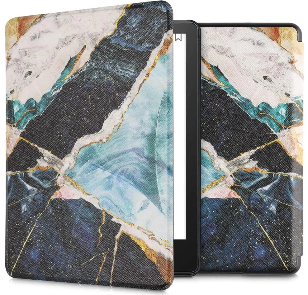Puzdro KW Mobile - Marble - KW5625624 - pre Amazon Kindle Paperwhite 5 (2021) - viacfarebné