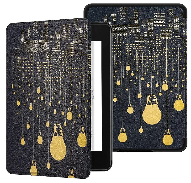 Puzdro Durable Lock PB-01 pre Pocketbook 616 / 617 / 618 / 627 / 628 / 632 / 633 - motív Lights