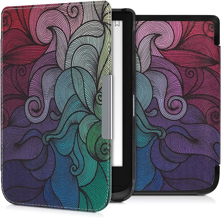 Puzdro KW Mobile - Multicolor - KW4621611 - pre Pocketbook 616/617/627/628/632/633 - viacfarebné