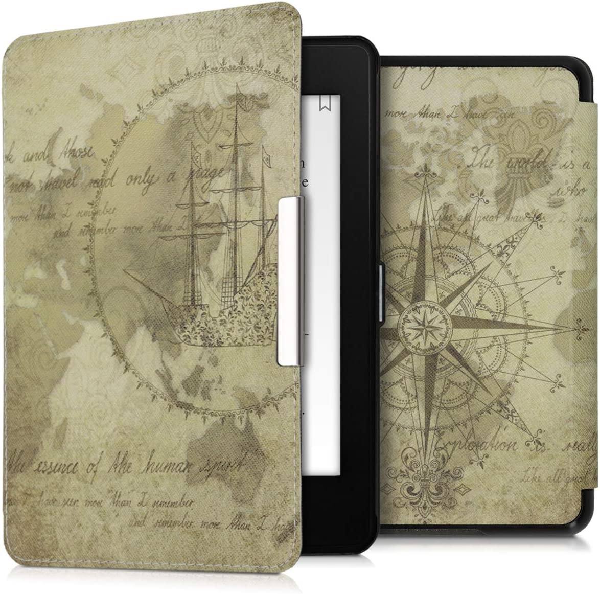 Puzdro KW Mobile - Travel Vintage - KW4664403 - pre Amazon Kindle Paperwhite 4 (2018) - viacfarebné