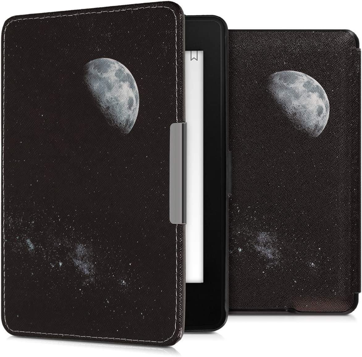 Púzdro KW Mobile - Moon - KW4556906 - pre Amazon Kindle Paperwhite 1/2/3 - čierne