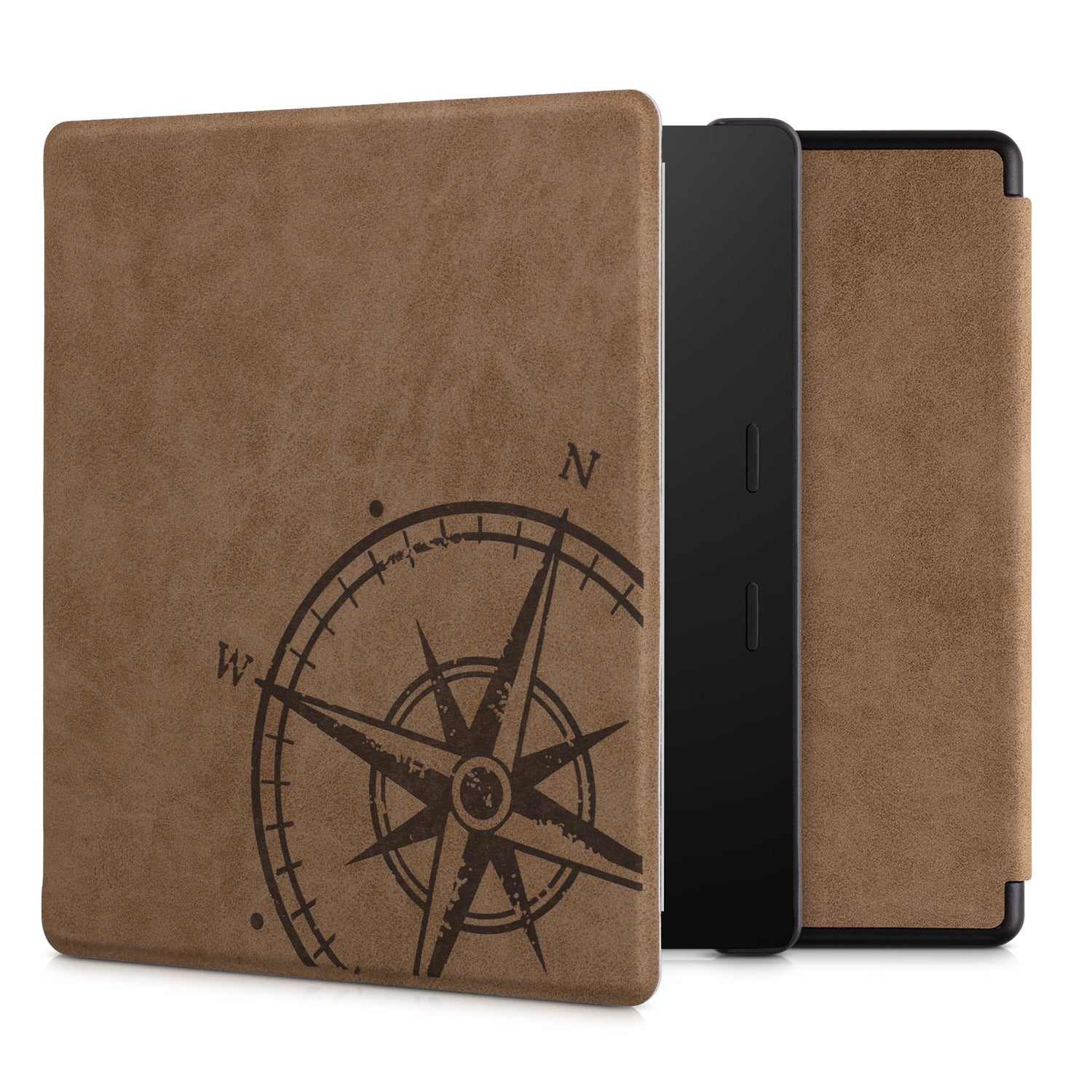 Puzdro KW Mobile - Navigational Compass - KW5939101 - pre Amazon Kindle Oasis 2/3 - hnedé
