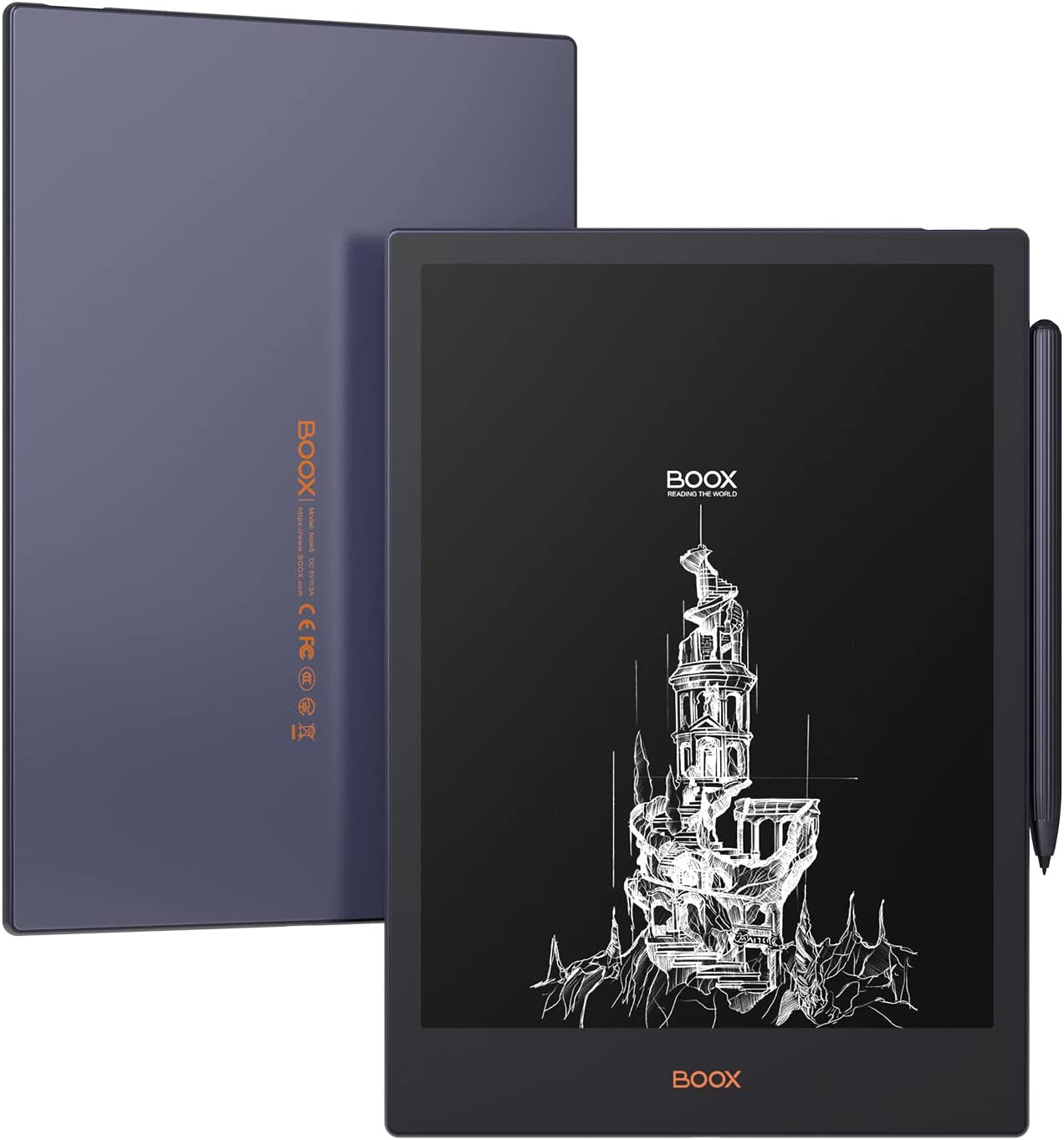 Onyx Boox Note 5 - 10,3" displej, 64 GB, WiFi, BT, audio, android 11, tmavomodrý