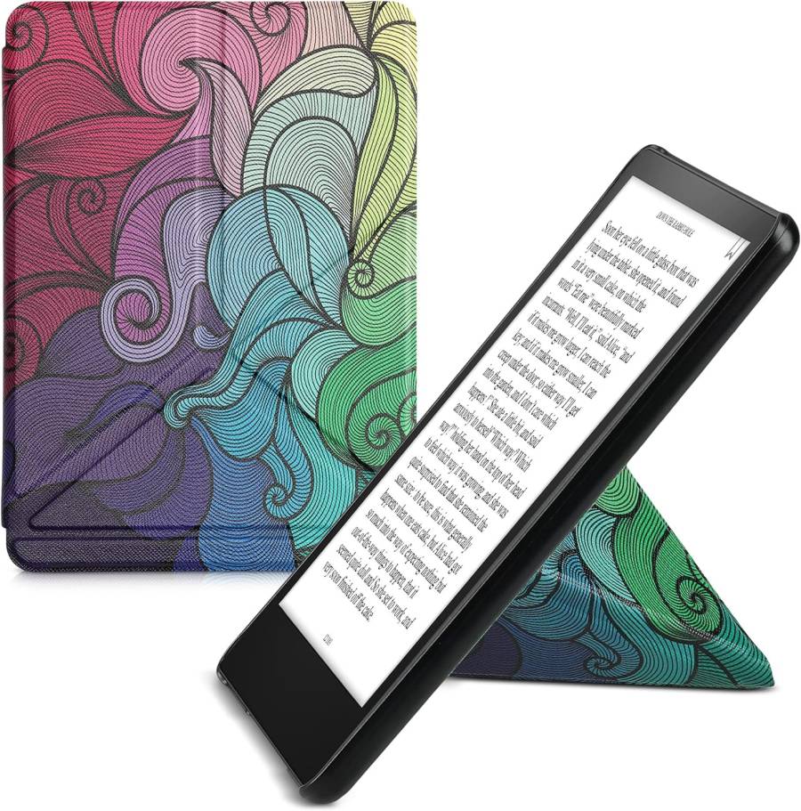 Puzdro KW Mobile - Origami Multicolor - KW5776401 - pre Amazon Kindle Paperwhite 5 (2021) - viacfarebné
