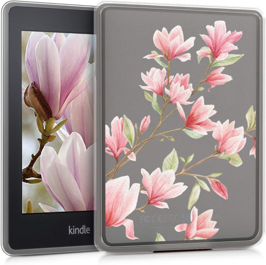 Puzdro KW Mobile - Magnolias - KW4610303 - pre Amazon Kindle Paperwhite 1/2/3 - silikónové