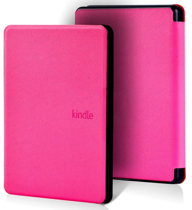 Puzdro Durable Lock K22-06 pre Amazon Kindle 2022 (11. gen) - tmavo ružové