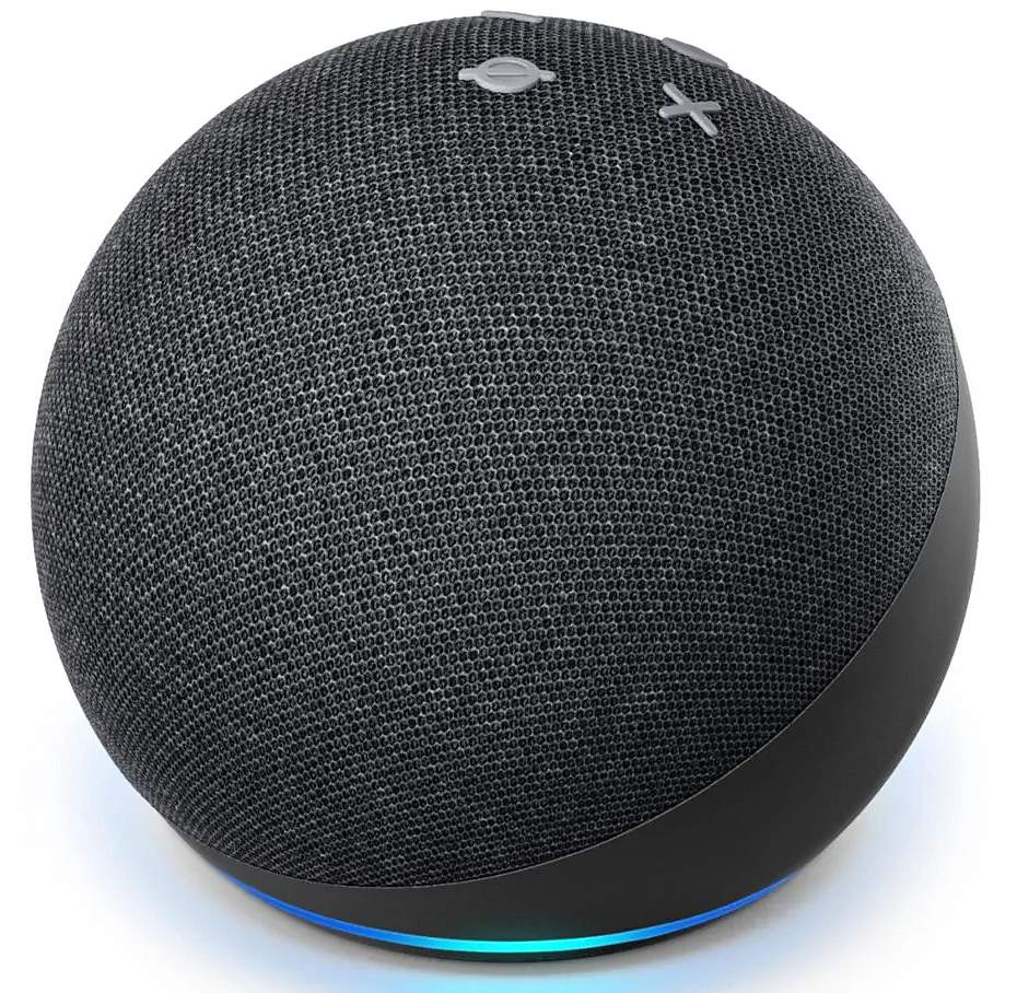 Amazon Echo DOT 4.generácia - hlasový asistent - Charcoal (čierny)