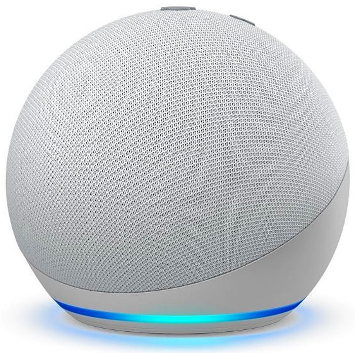 Amazon Echo DOT 2022 (5. generácia) - hlasový asistent - Glacier White (biely)