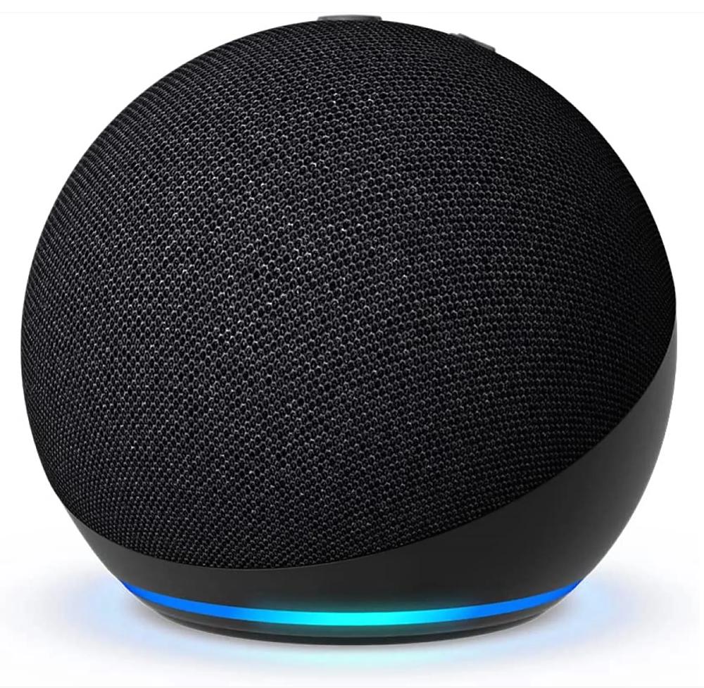 Amazon Echo DOT 2022 (5. generácia) - hlasový asistent - Charcoal Black (čierny)