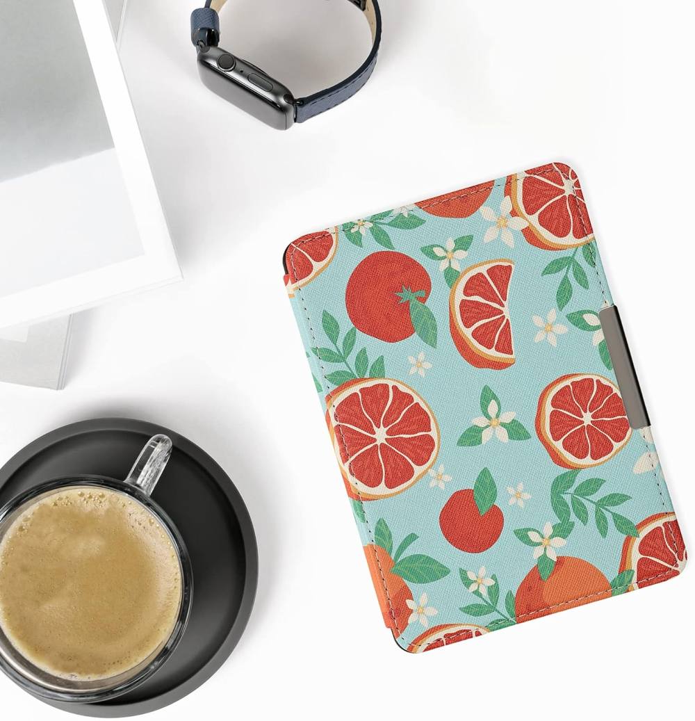 Puzdro KW Mobile - Orange Fruits - KW2582446 - pre Amazon Kindle Paperwhite 1/2/3 - viacfarebné
