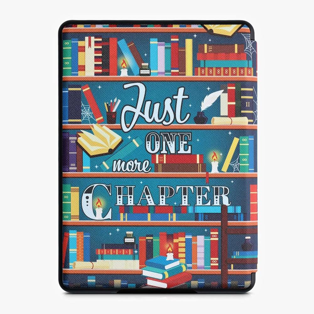 Puzdro KW Mobile - Library Motto - KW5625614 - pre Amazon Kindle Paperwhite 5 (2021) - viacfarebné