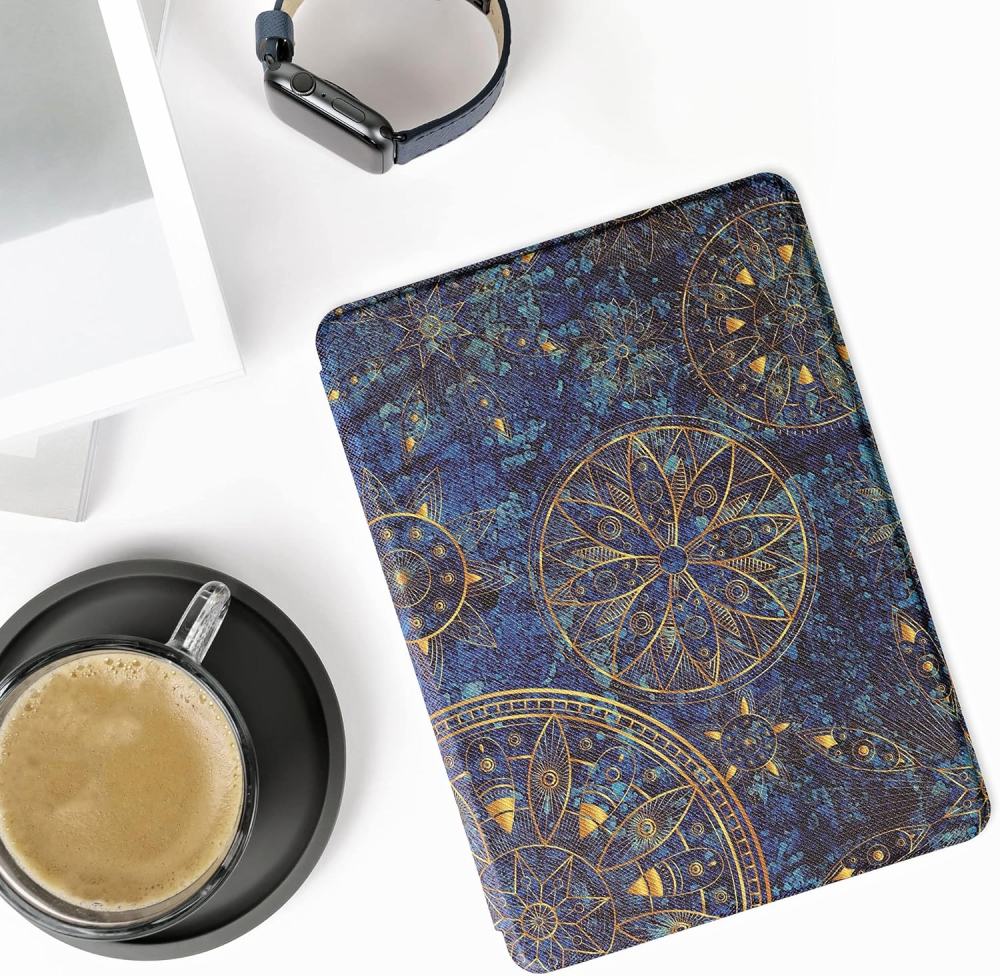 Puzdro KW Mobile - Golden Mandalas - KW5625670 - pre Amazon Kindle Paperwhite 5 (2021) - viacfarebné