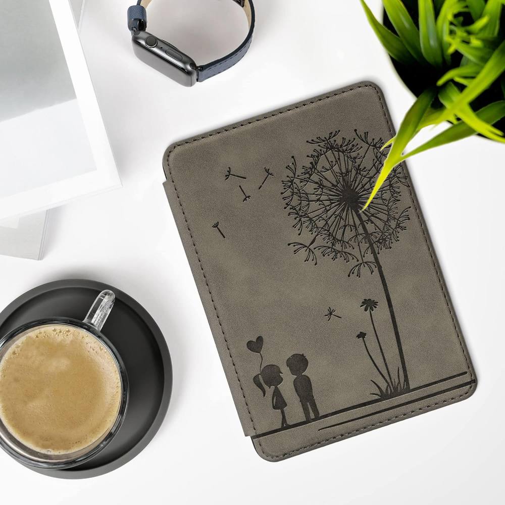 Puzdro KW Mobile - Dandelion Love - KW5999002 - pre Amazon Kindle 2022 - šedé