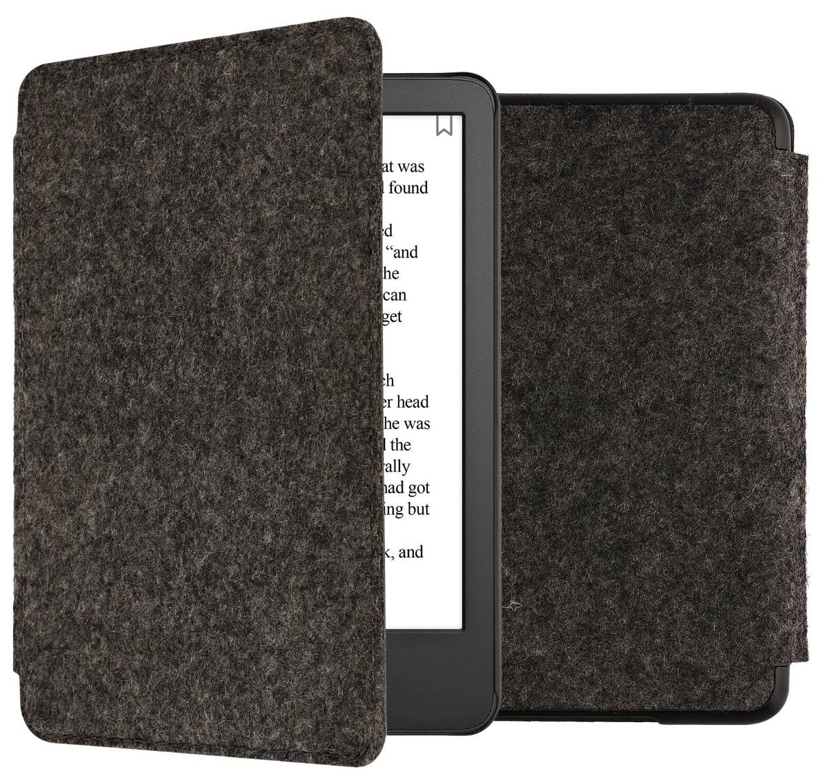 Puzdro KW Mobile Felt Fabric Grey - KW5999519 - pre Amazon Kindle 2022 - šedé