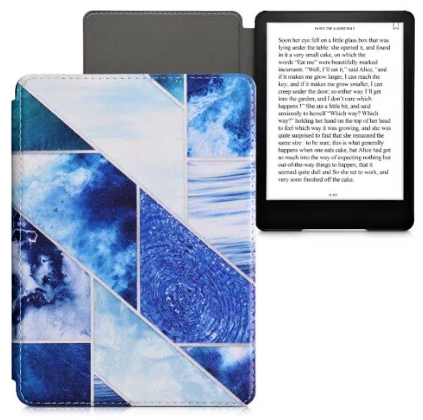 Puzdro KW Mobile - Geometric Patterns - KW5625667 - pre Amazon Kindle Paperwhite 5 (2021) - viacfarebné