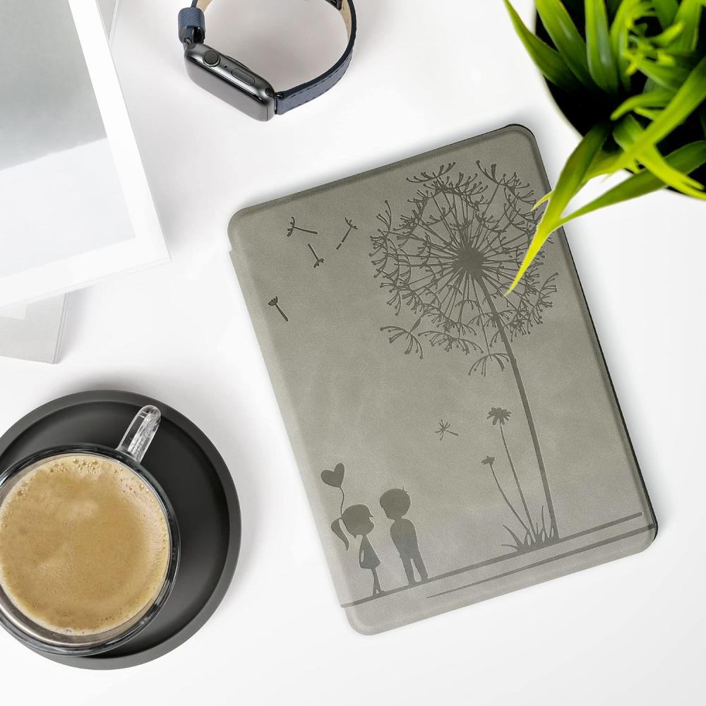 Puzdro KW Mobile - Dandelion Love - KW5625701 - pre Amazon Kindle Paperwhite 5 (2021) - šedé