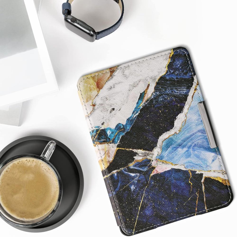 Puzdro KW Mobile - Marble - KW4556944 - pre Amazon Kindle Paperwhite 1/2/3 - viacfarebné