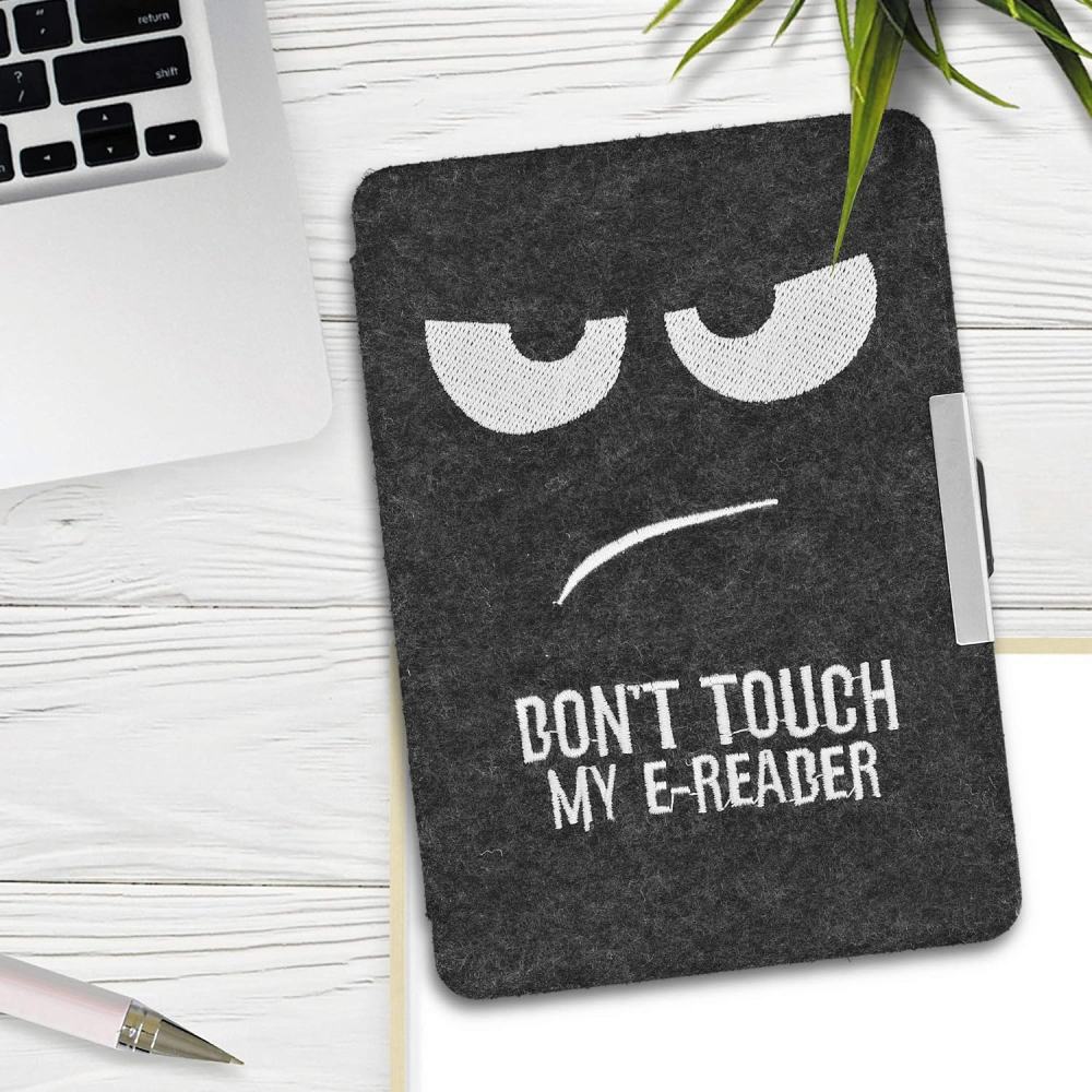 Puzdro KW Mobile Felt Dont Touch - KW4848911 - pre Amazon Kindle Paperwhite 4 (2018) - čierne