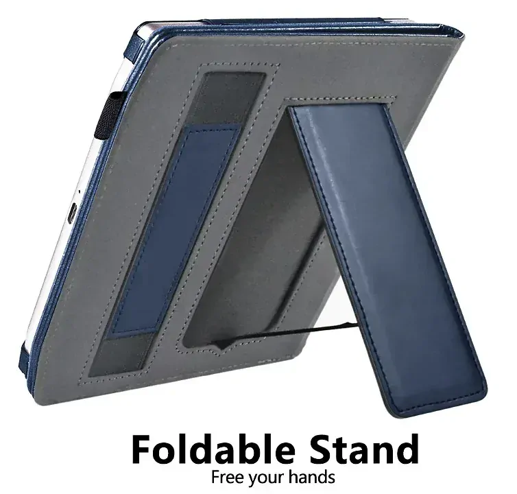 Fortress FT4031 - puzdro so stojanom pre Pocketbook 700 Era - tmavo modré, magnet, AutoSleep