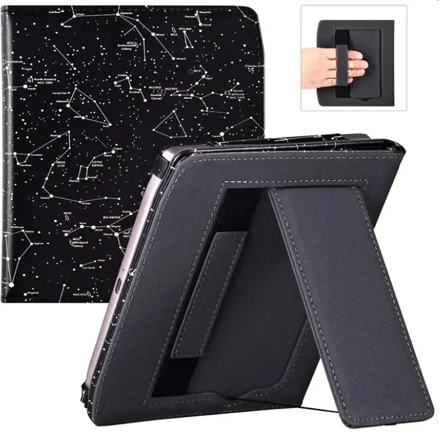 Fortress FT4032 - puzdro so stojanom pre Pocketbook 700 Era - motív Constellation, magnet, AutoSleep