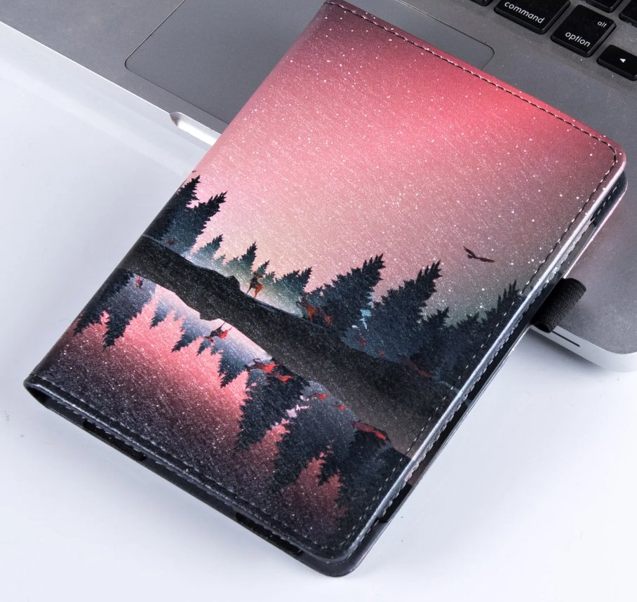 Púzdro KW Mobile Nightlake - KW5627102 - pre Pocketbook 616/617/627/628/632/633 - viacfarebné