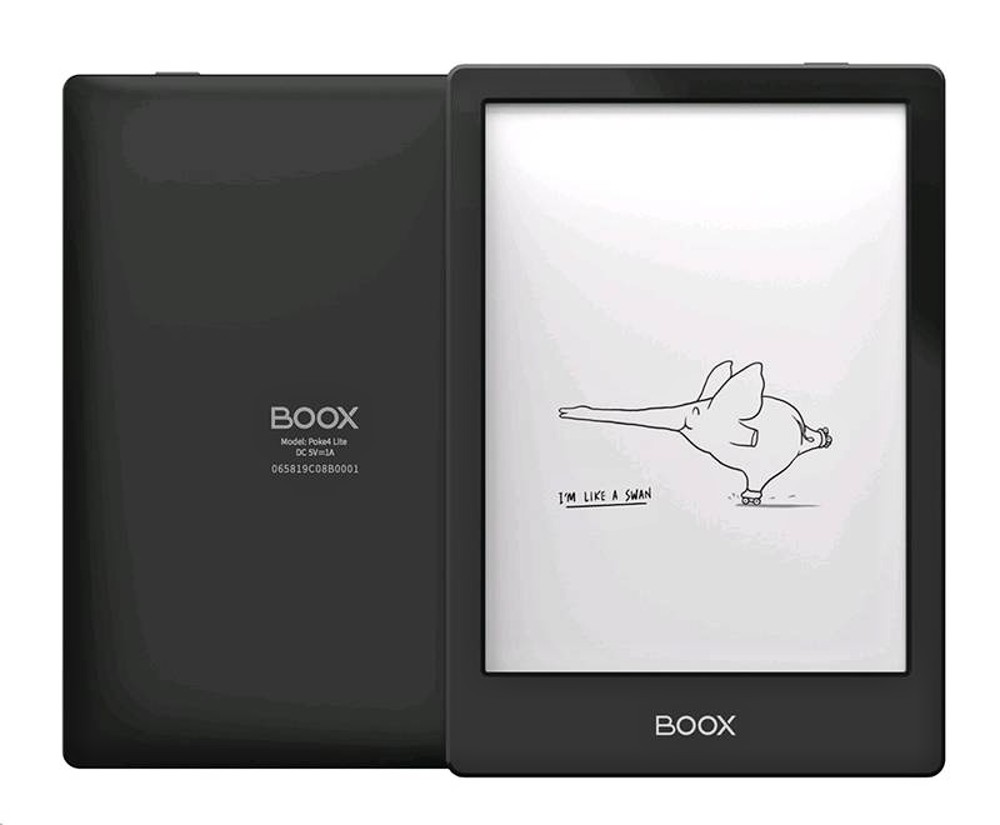 ONYX BOOX POKE 4 Lite, 6", 16 GB, Bluetooth, Android 11, E-ink displej, WiFi - čierny