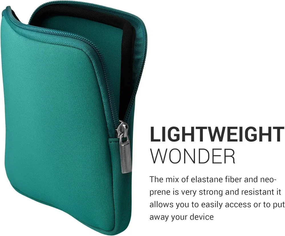 Púzdro KW Mobile Neoprene Zipper - KW5739722 - Univerzálne púzdro pre čítačky 6-7" - zelené