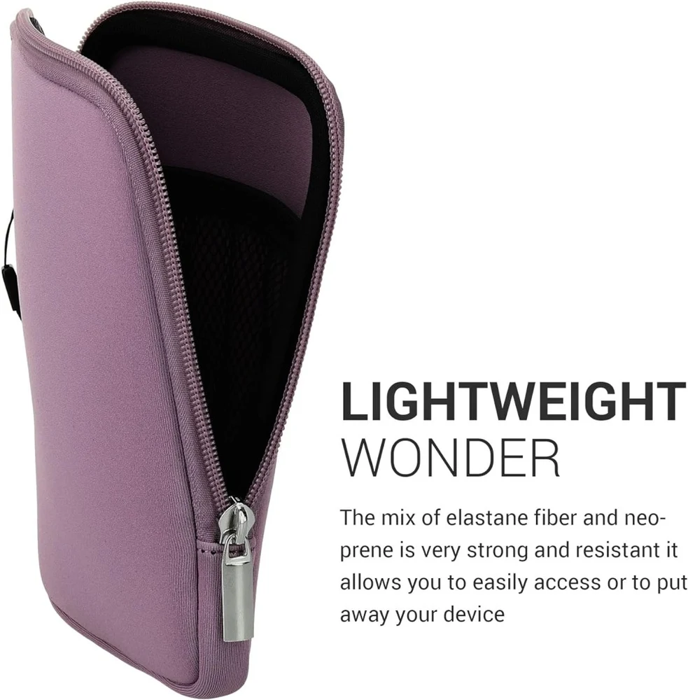 Púzdro KW Mobile Neoprene Zipper - KW50334108 - Univerzálne púzdro pre čítačky 6" - vínové