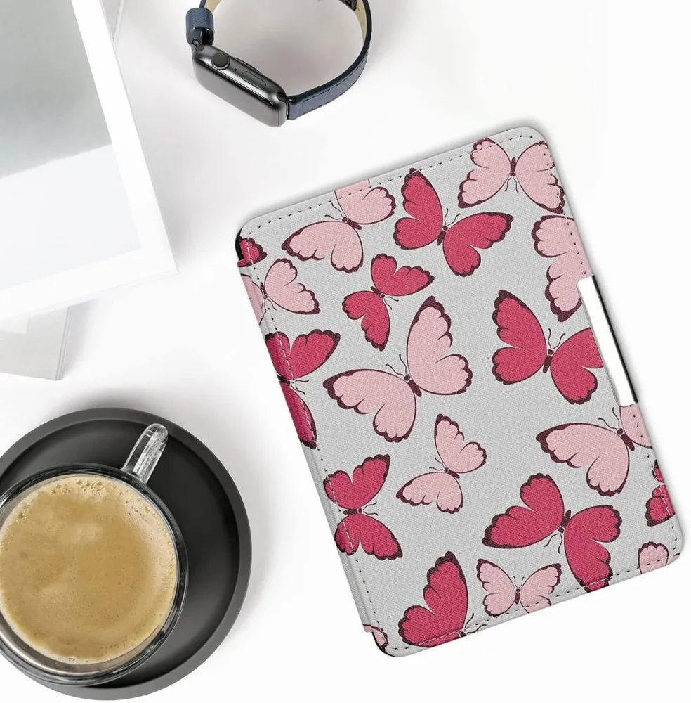 Puzdro KW Mobile - Butterfly - KW2313649 - pre Amazon Kindle Paperwhite 1/2/3 - viacfarebné