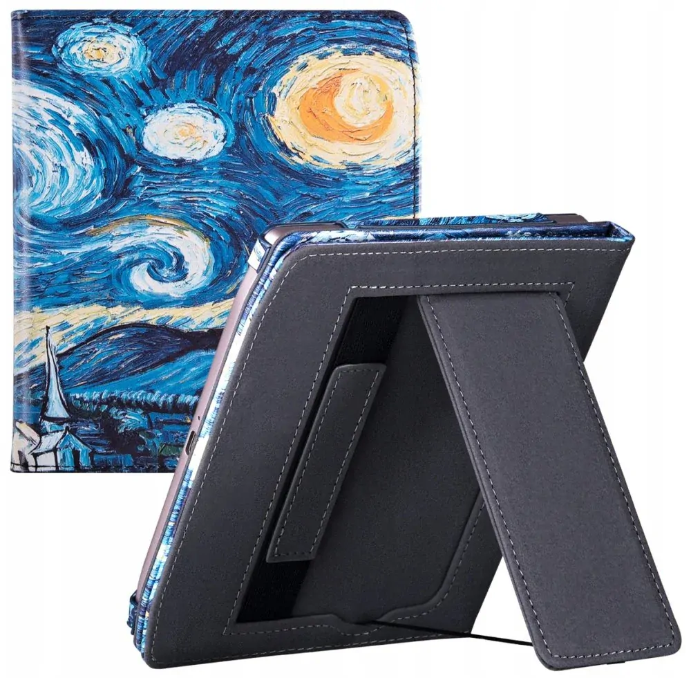 Fortress FT4034 - puzdro so stojanom pre Pocketbook 700 Era - motív Nightlake, magnet, AutoSleep