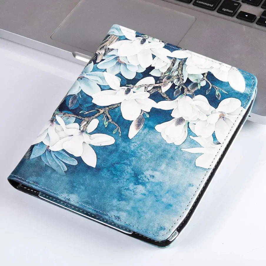 Fortress FT4035 - puzdro so stojanom pre Pocketbook 700 Era - motív Icy Garden, magnet, AutoSleep