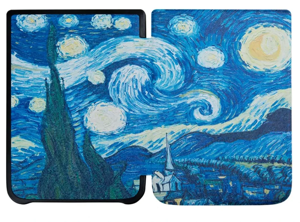 ARMORI TRIMER T015, púzdro pre Pocketbook 740 InkPad 3 - motív Gogh