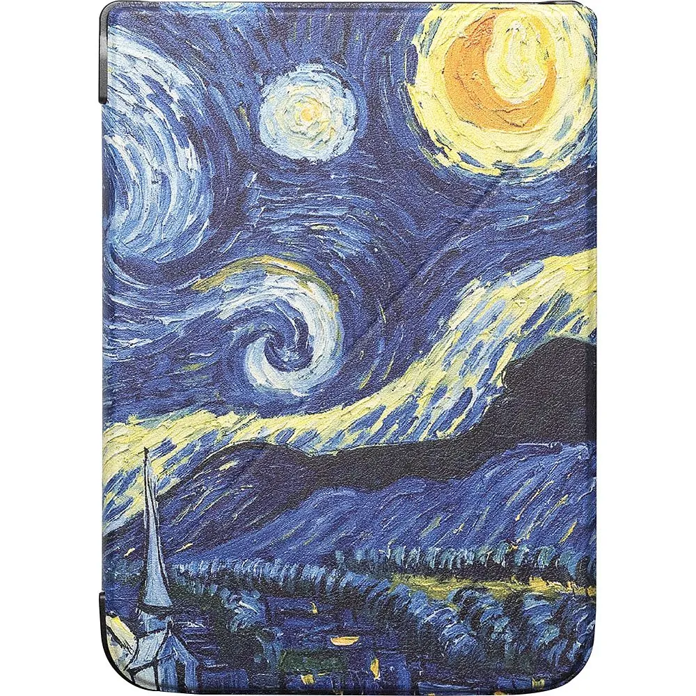 ARMORI KEEPER K028, puzdro so stojanom pre Pocketbook 740 InkPad 3 - motív Gogh