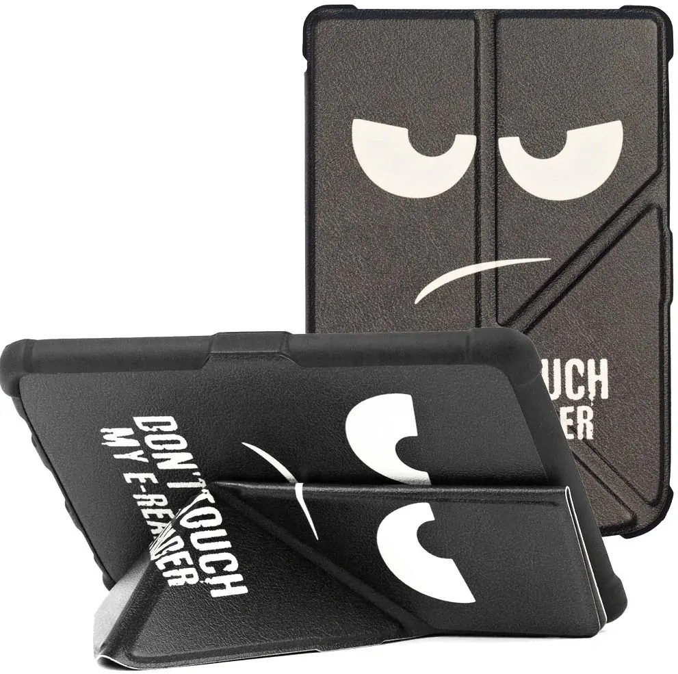 Origami Durable Lock ODL-105 púzdro pre Pocketbook 616 / 617 / 618 / 627 / 628 / 632 / 633 - motív Dont Touch, stojan, magnet