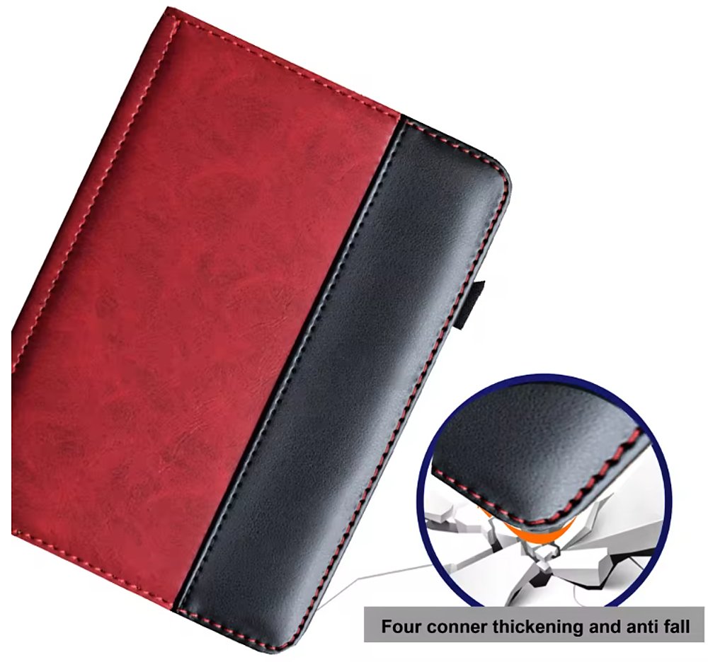 Armori Cutter C086 - univerzálne púzdro pre čítačky Amazon Kindle - Red/Black - červená, čierna