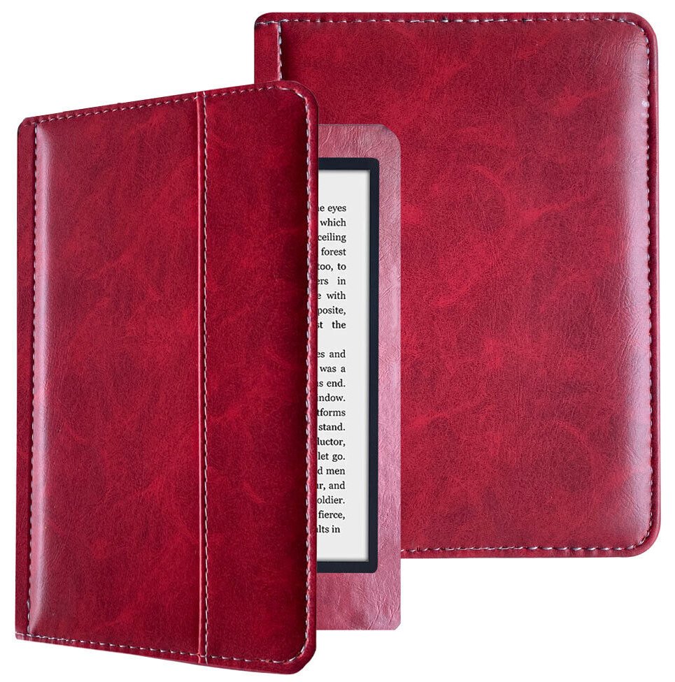 Armori Cutter C089 - univerzálne púzdro pre čítačky Amazon Kindle - Red/Red - červené