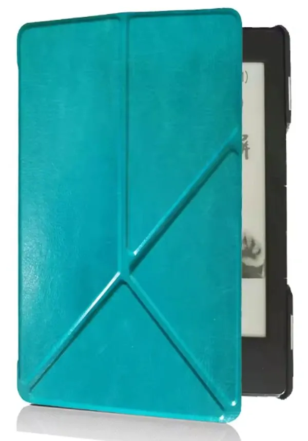ARMORI STANDER S100, puzdro so stojanom Origami pre Amazon Kindle 4/5 - tyrkysové