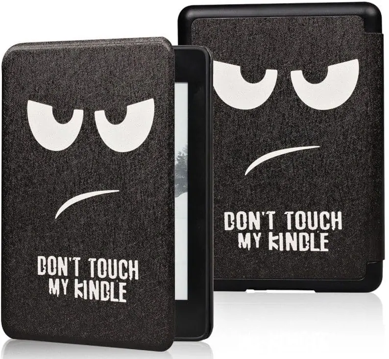 Armori Trimer T122, púzdro pre Amazon Kindle Paperwhite 1/2/3 - magnetické zatváranie, AutoSleep, motív Dont Touch