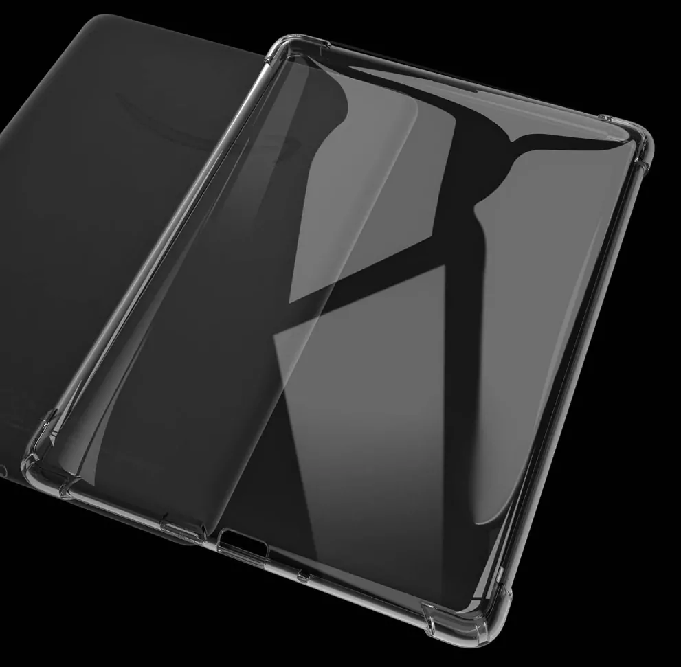 Armori Siliconer S129 - Púzdro TPU Silicone - pre Amazon Kindle Paperwhite 1/2/3 - silikónové, priehľadné