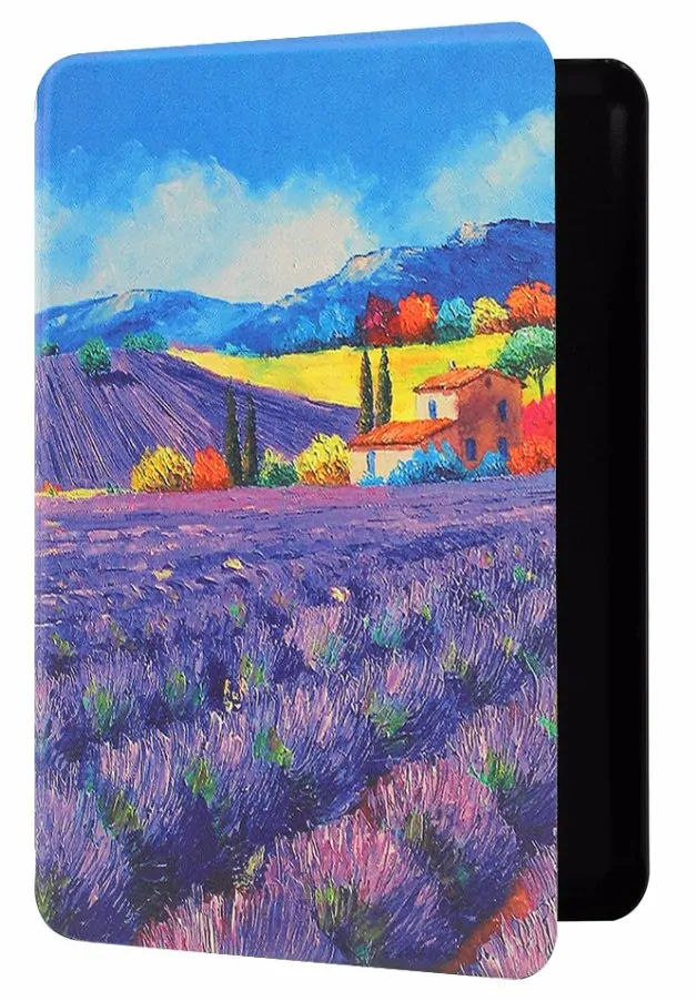 Armori Trimer T183, puzdro pre Pocketbook 616/617/618/627/628/632/633 - magnetické zatváranie, AutoSleep, motív Provence