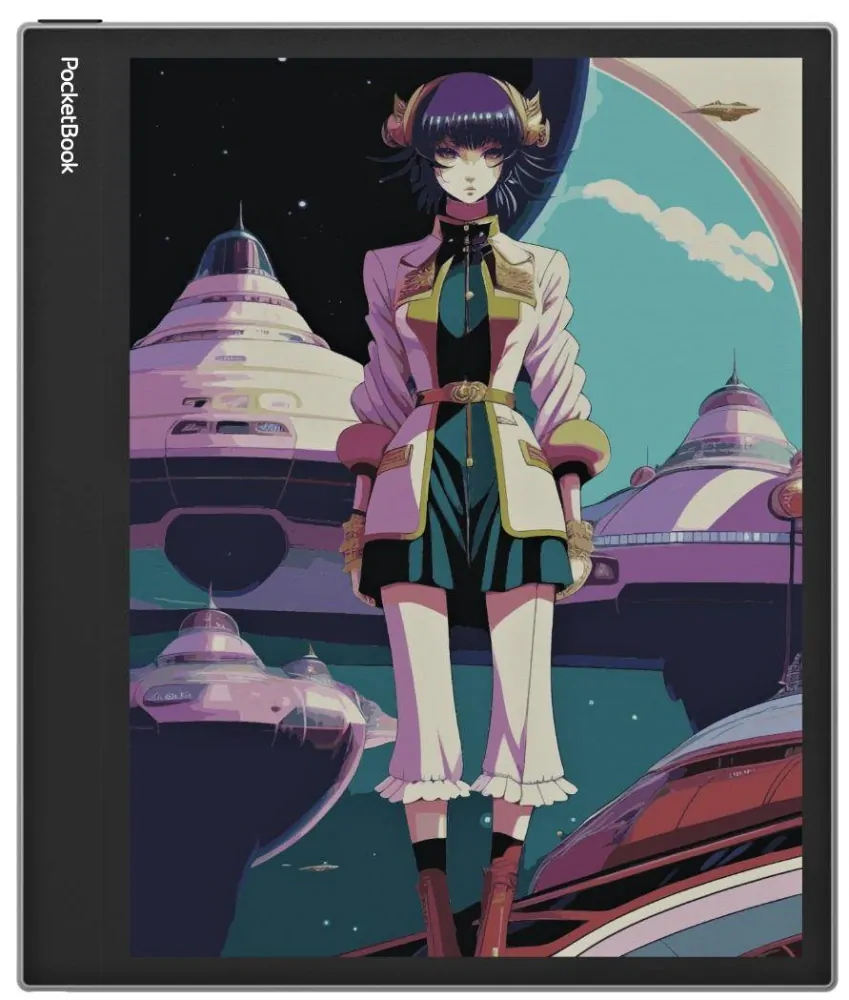 PocketBook 1042 InkPad Eo Mist Grey - 64 GB, WiFi, Bluetooth, Android 11 - sivý