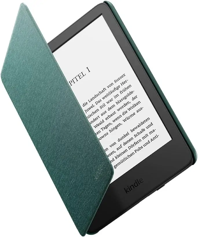 Originálne púzdro Amazon Kindle 2022 - K22FAGR, PU koža, zelené