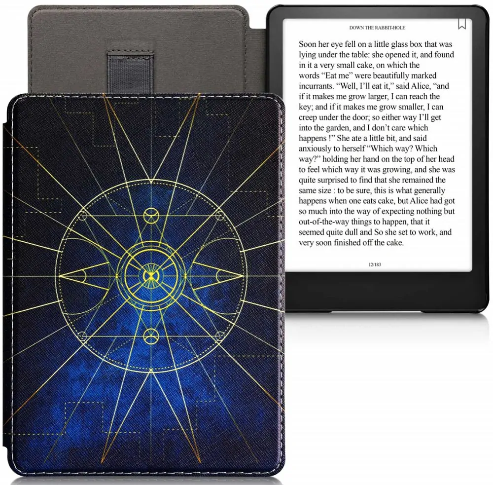 Puzdro KW Mobile - Galactic Compass - KW5781001 - pre Amazon Kindle Paperwhite 5 (2021) - viacfarebné