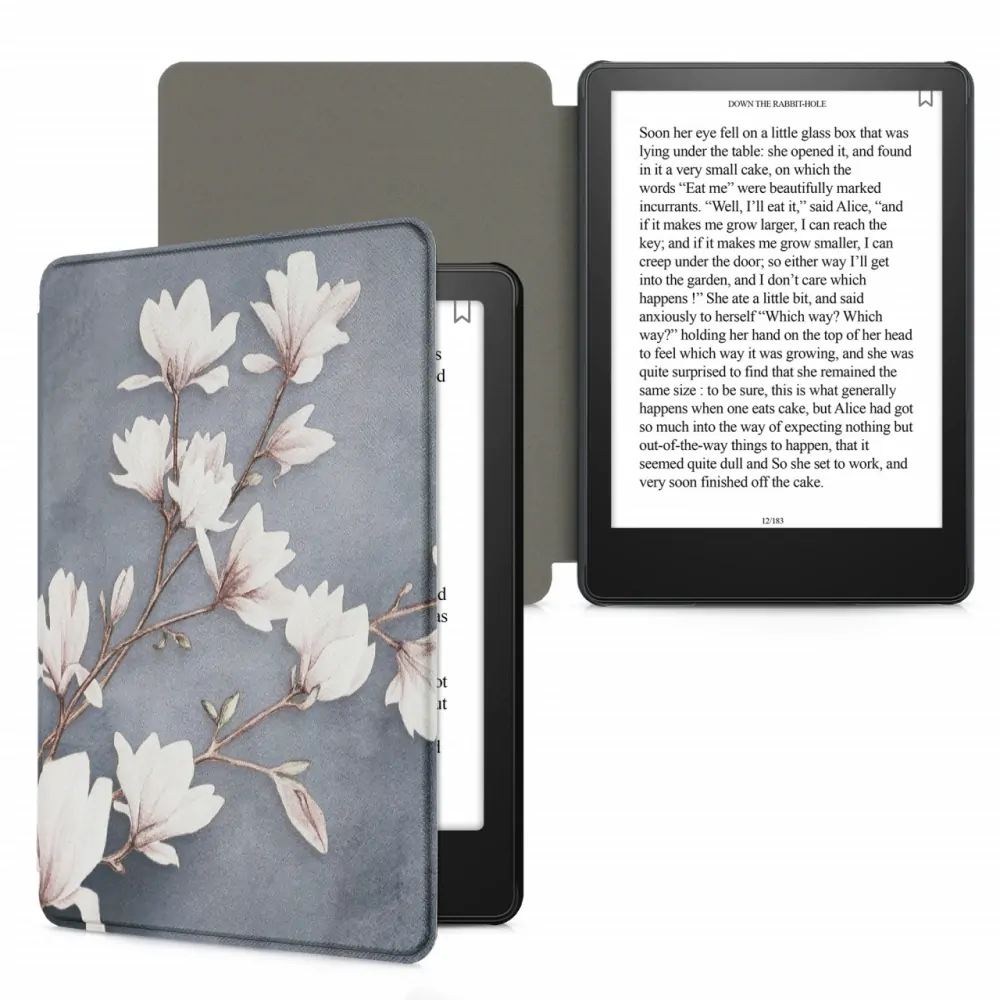 Puzdro KW Mobile - Magnolias II - KW5625602 - pre Amazon Kindle Paperwhite 5 (2021) - viacfarebné