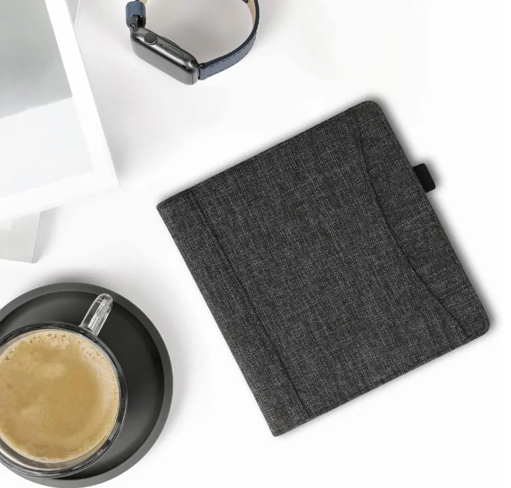 Puzdro KW Mobile - Fabric Grey - KW5971719 - pre Amazon Kindle Oasis 2/3 - šedé